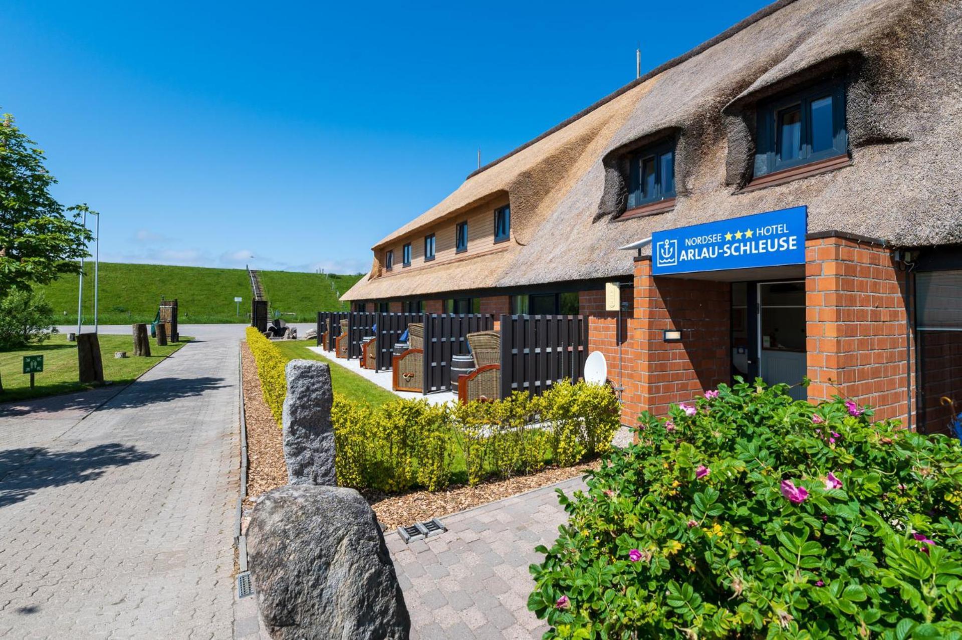 Nordsee-Hotel Arlau-Schleuse Hattstedtermarsch Exterior photo